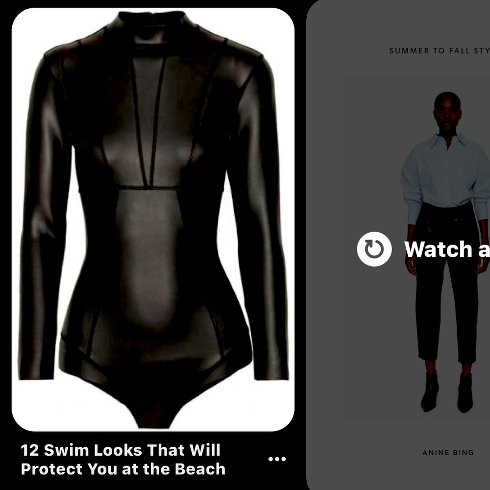 Designer Mikoh Swin suit